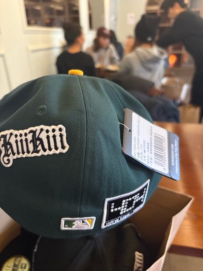 KiiiKiii new era 聯名刺繡帽 現貨