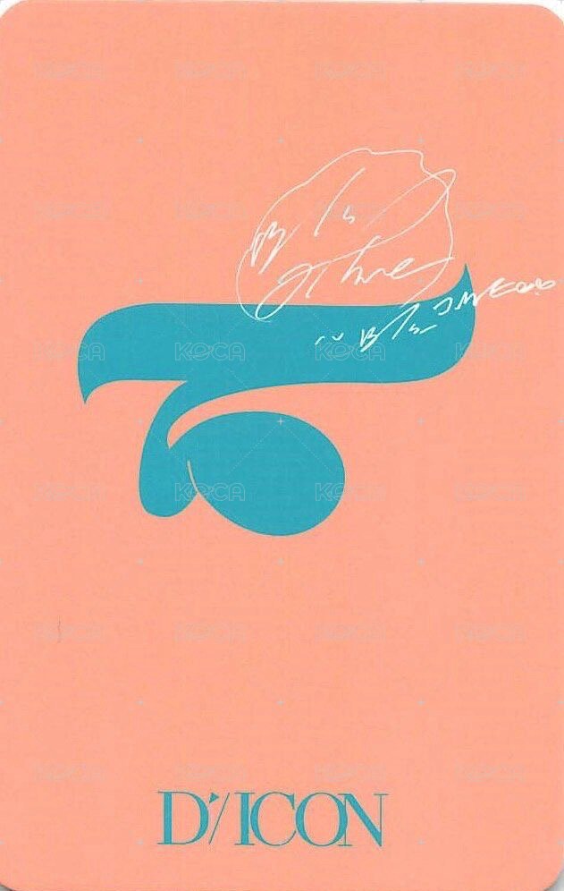 Dicon D’Festa Mini 周邊卡 (13/16) 背面