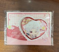 2025年秦徹Q版心型徽章