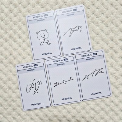 MEDIHEAL x PLAVE 研究員證件卡成套