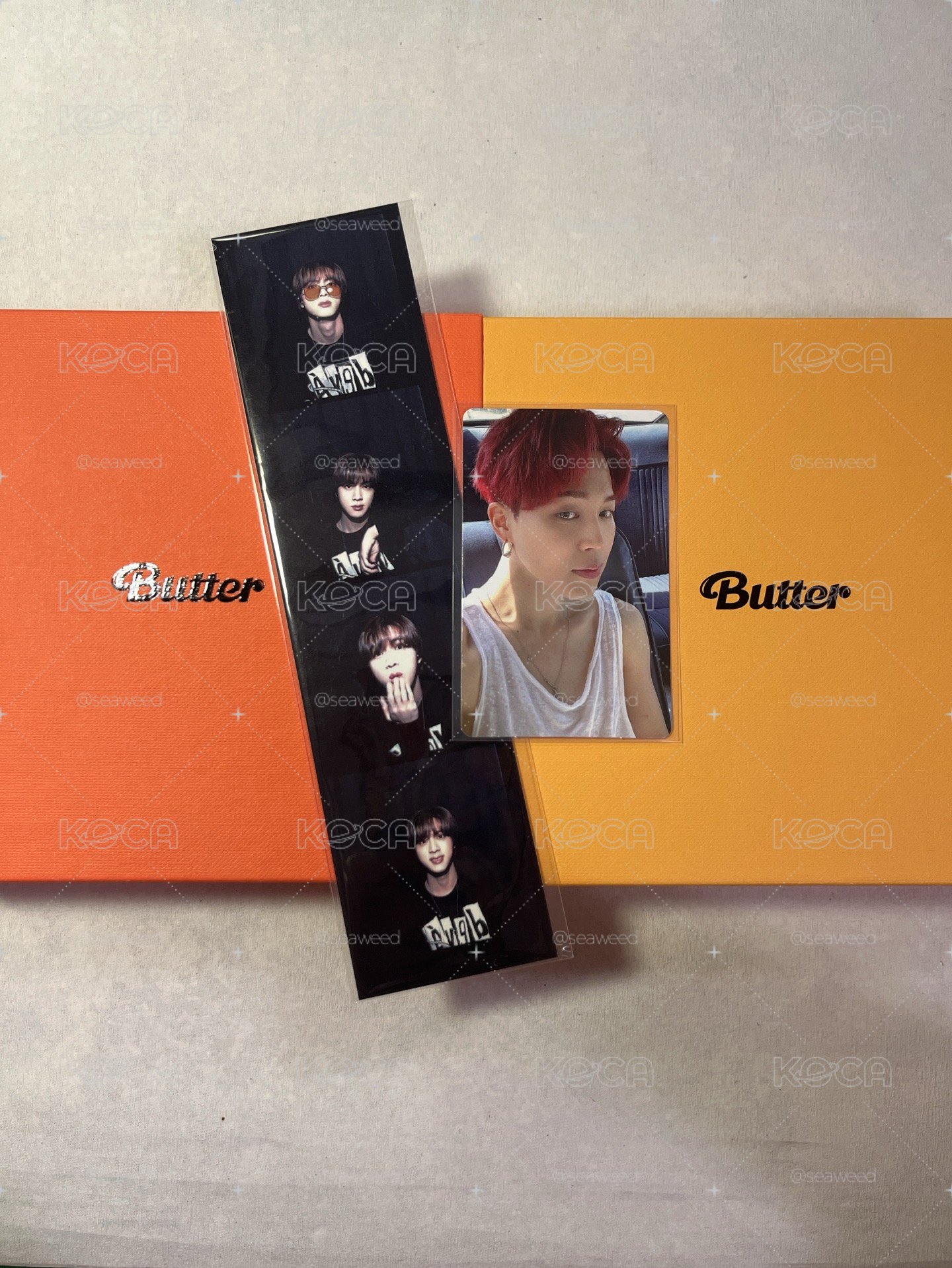 BTS Butter已拆空專