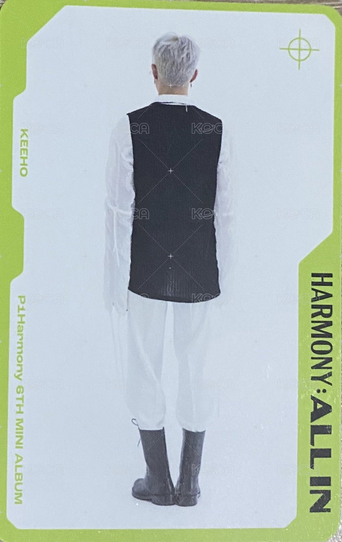 HARMONY : ALL IN 專輯卡 罰站卡 背面