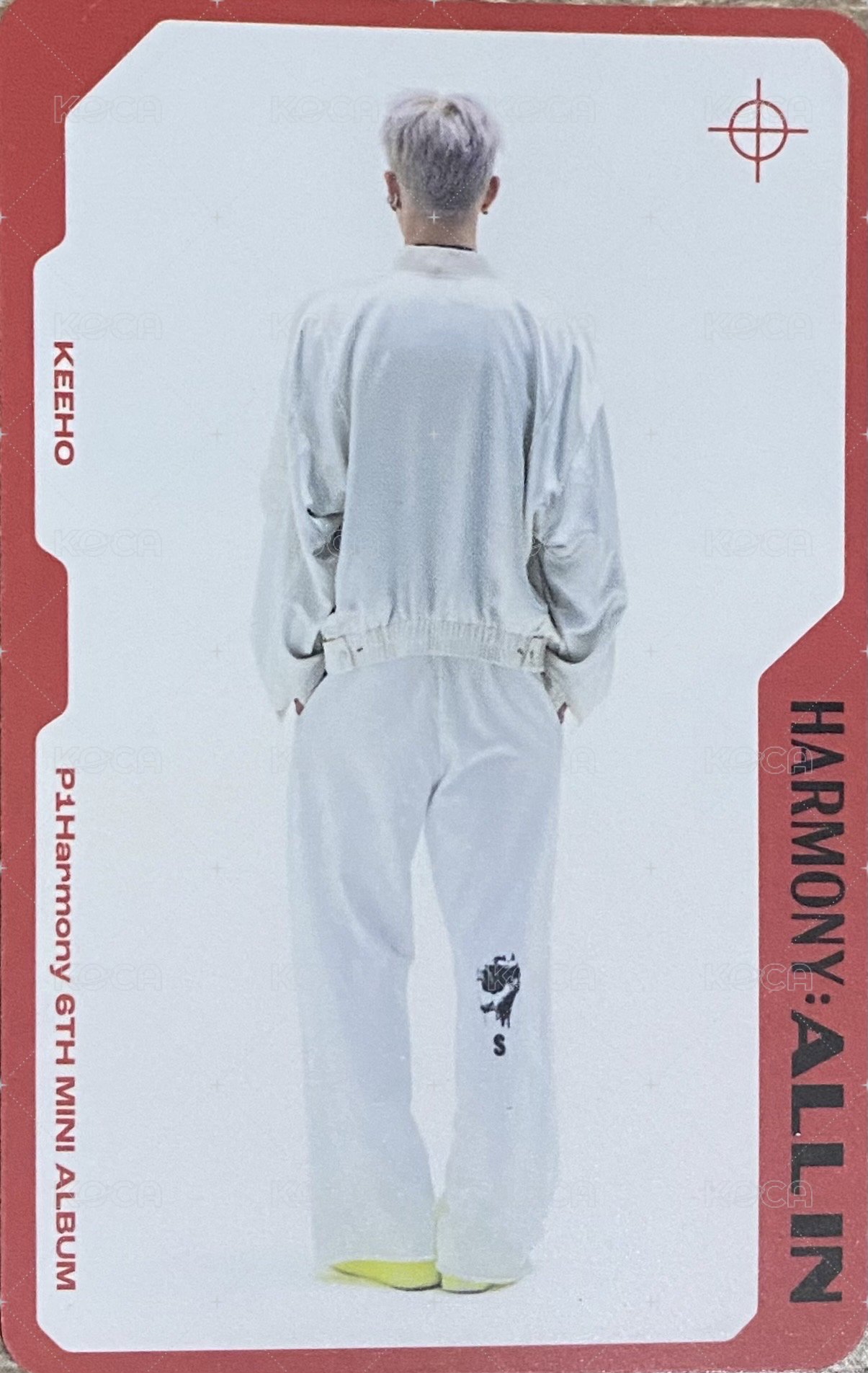 HARMONY : ALL IN 專輯卡 罰站卡 背面