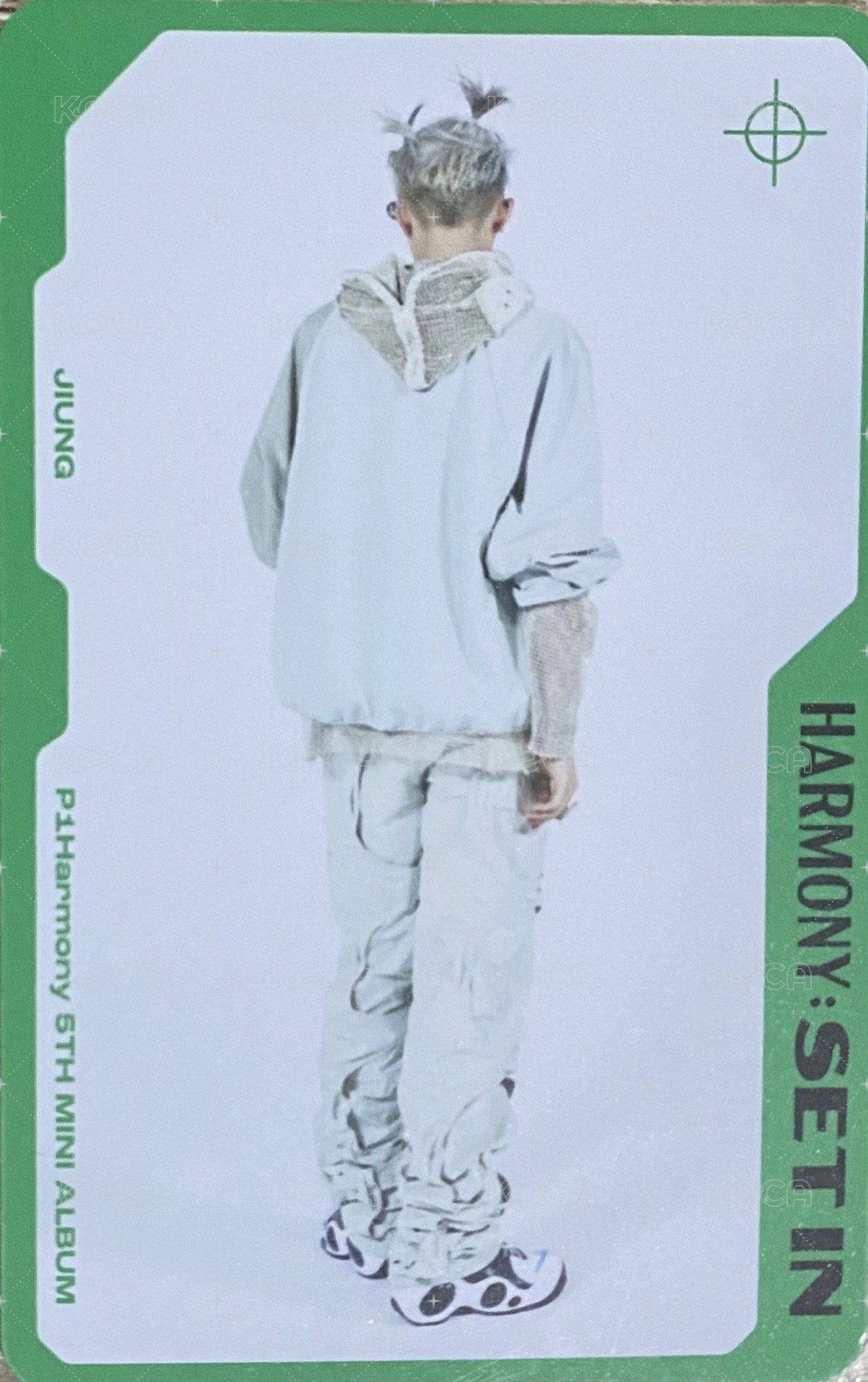 HARMONY:SET IN 專輯卡 罰站卡 背面