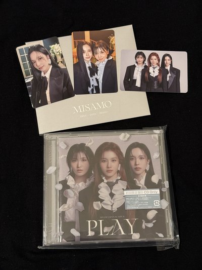 MISAMO PLAY初回B 已拆全專