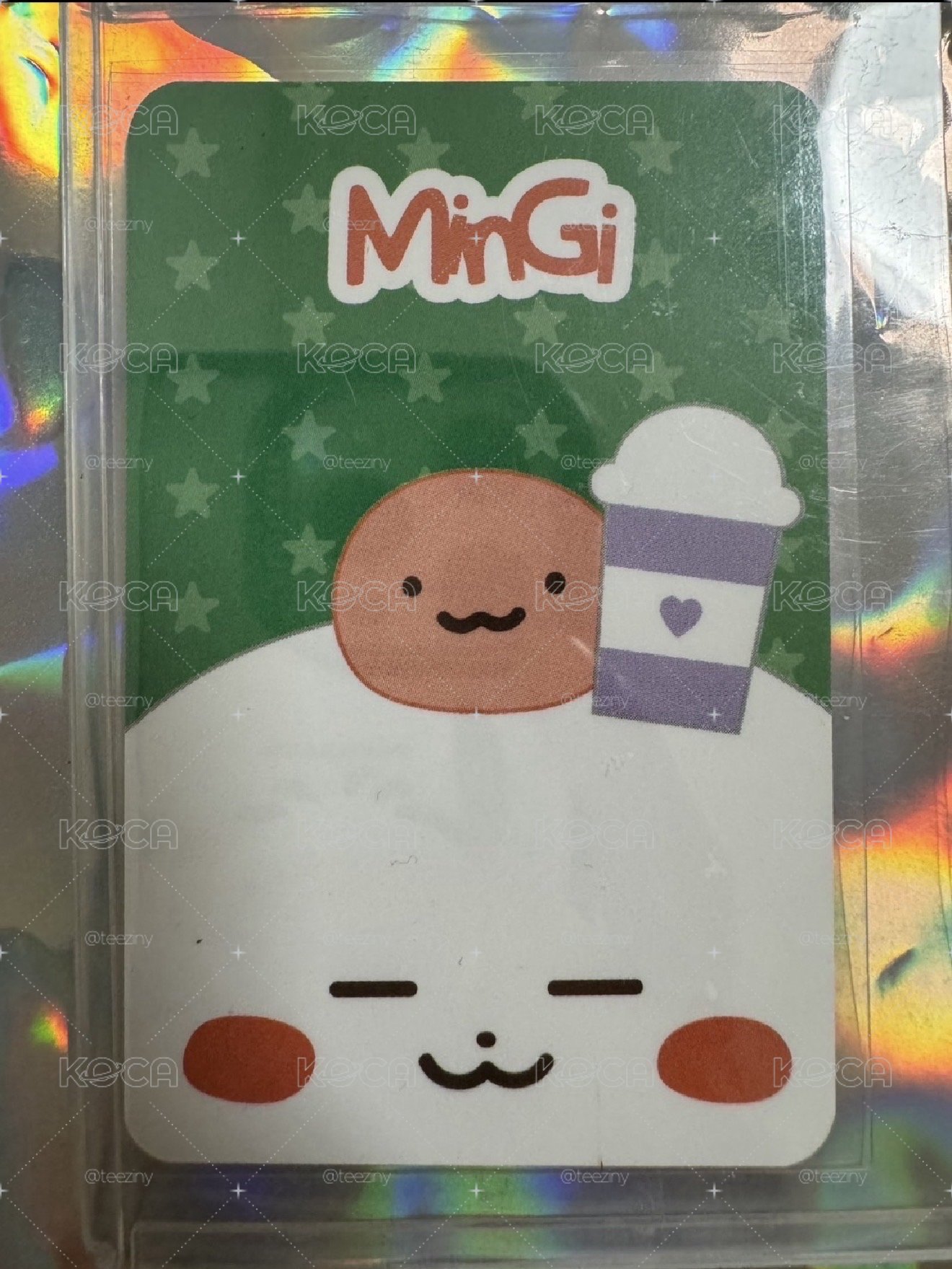 旼琦 杯套卡