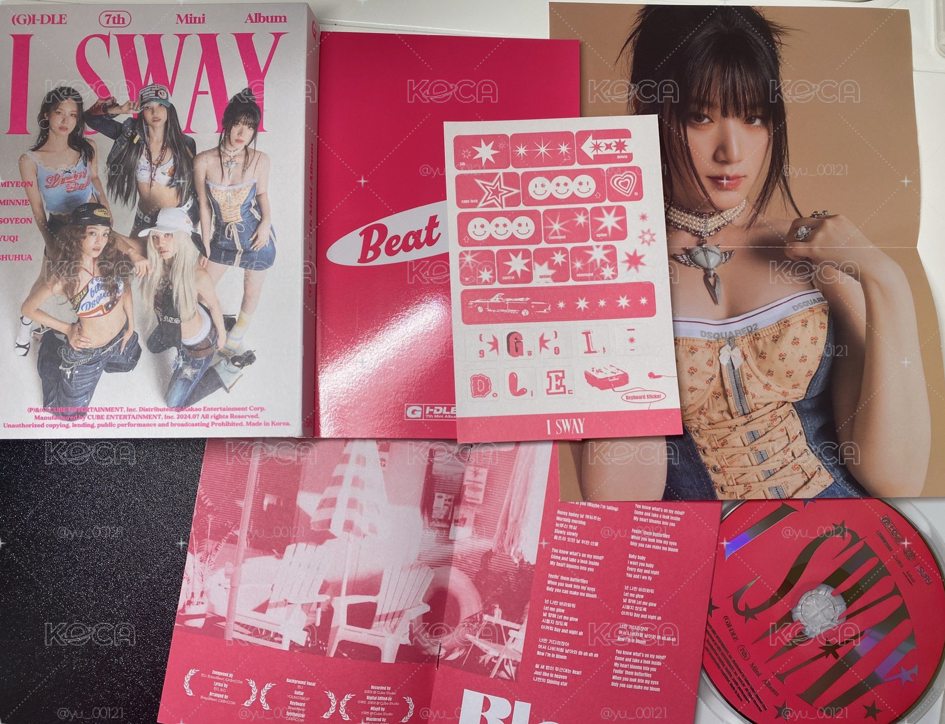 I SWAY 專輯 beat 空專