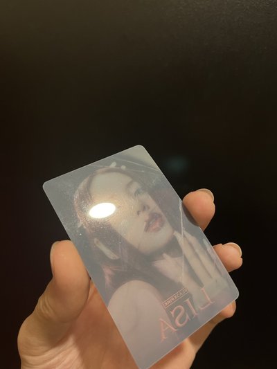 BLACKPINK-LISA通路特典卡