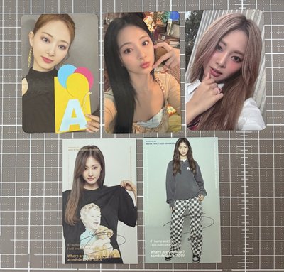 TWICE ADLV代言卡 專輯特典 寫真書小卡 子瑜
