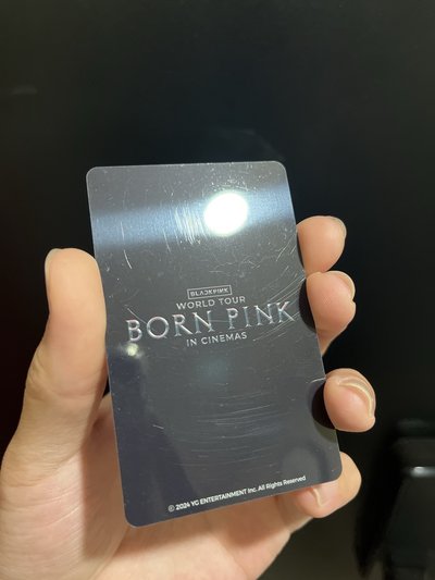 BLACKPINK-JENNIE 二巡電影卡