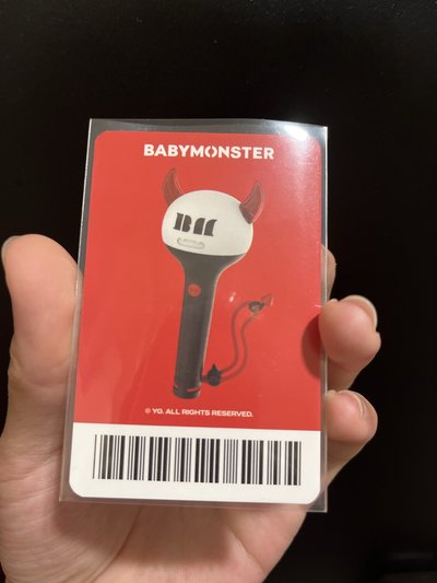 BABYMONSTER-AHYEON特典卡