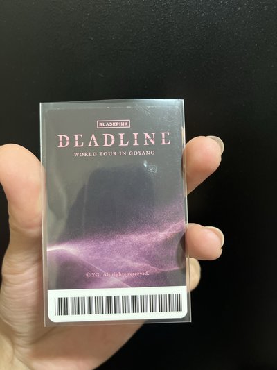 BLACKPINK-JENNIE滿額卡