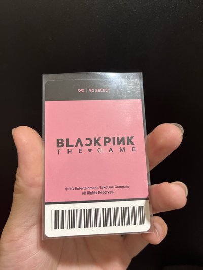 BPTG JENNIE 特典卡