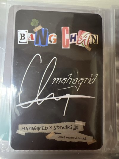 方燦 mahagrid衣服卡 4.0 