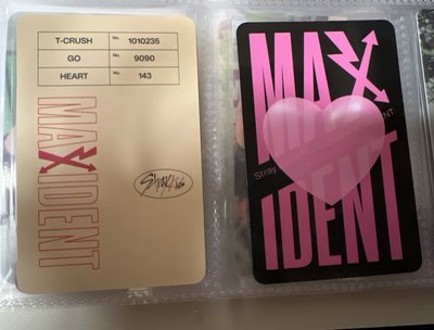 方燦 maxident max 專卡 兩張一起出