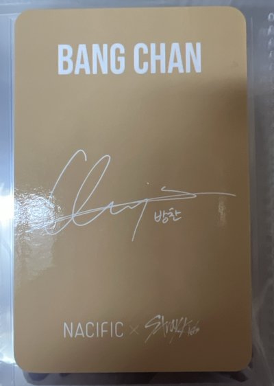 方燦 NACIFIC 14.0 代言卡  比耶燦