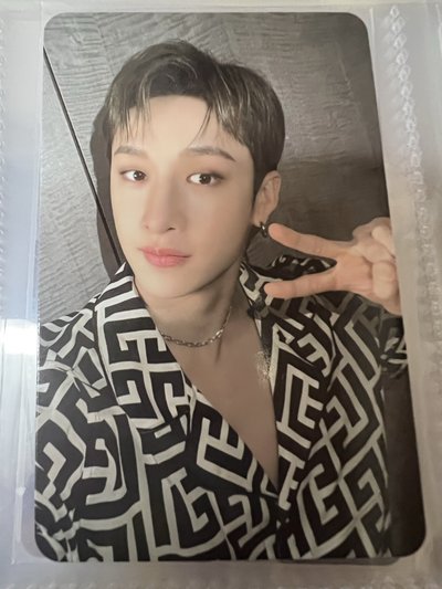 （卡背損）方燦 濟州Jeju快閃店 Stay in STAY jyp 特典卡 