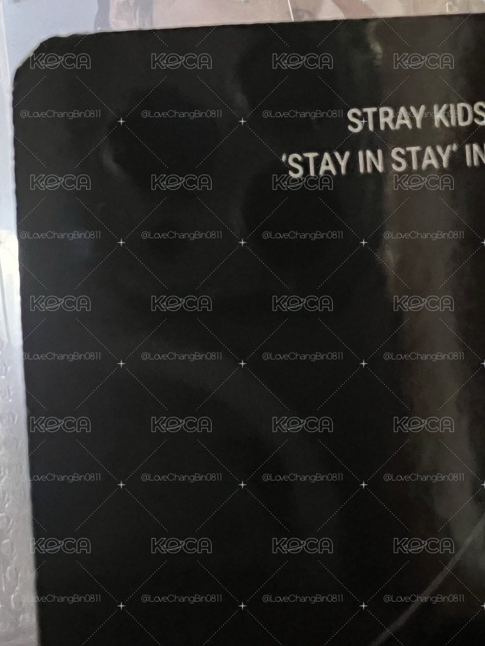 （卡背損）方燦 濟州Jeju快閃店 Stay in STAY jyp 特典卡 