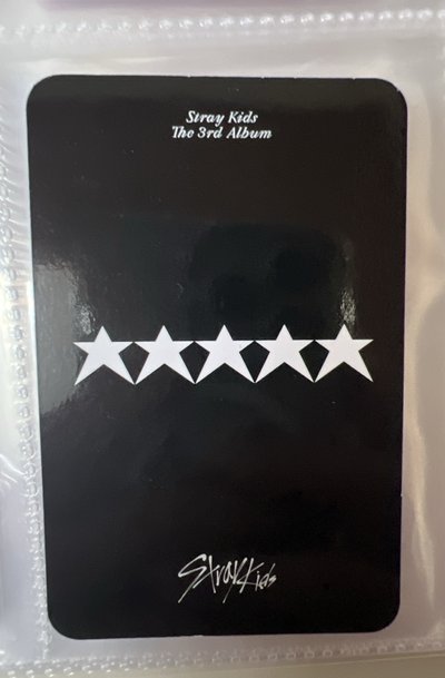 5-STAR jyp 特典卡 粉髮辰