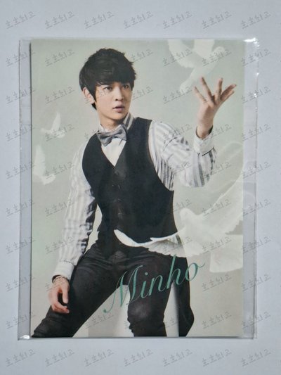 SHINee IN WONDERLAND STAR COLLECTION CARD NO.64 MINHO
