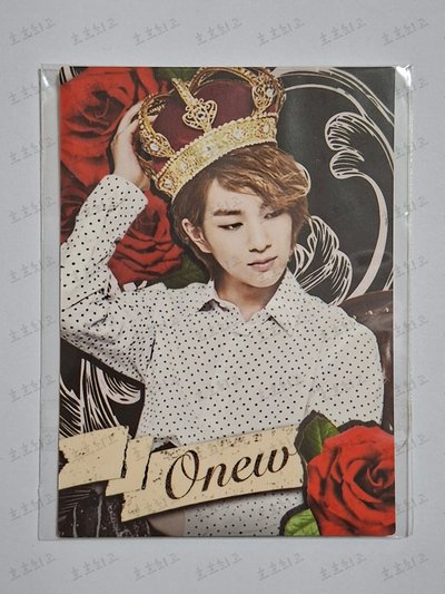 SHINee IN WONDERLAND STAR COLLECTION CARD NO.86 ONEW