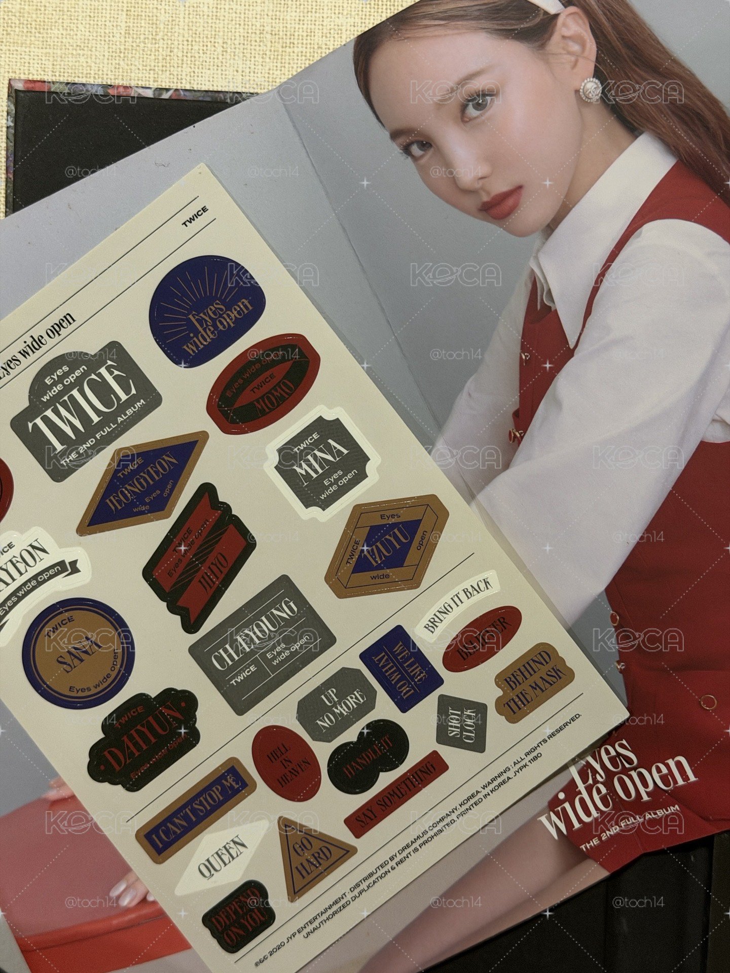 TWICE 《Eyes Wide Open》空專