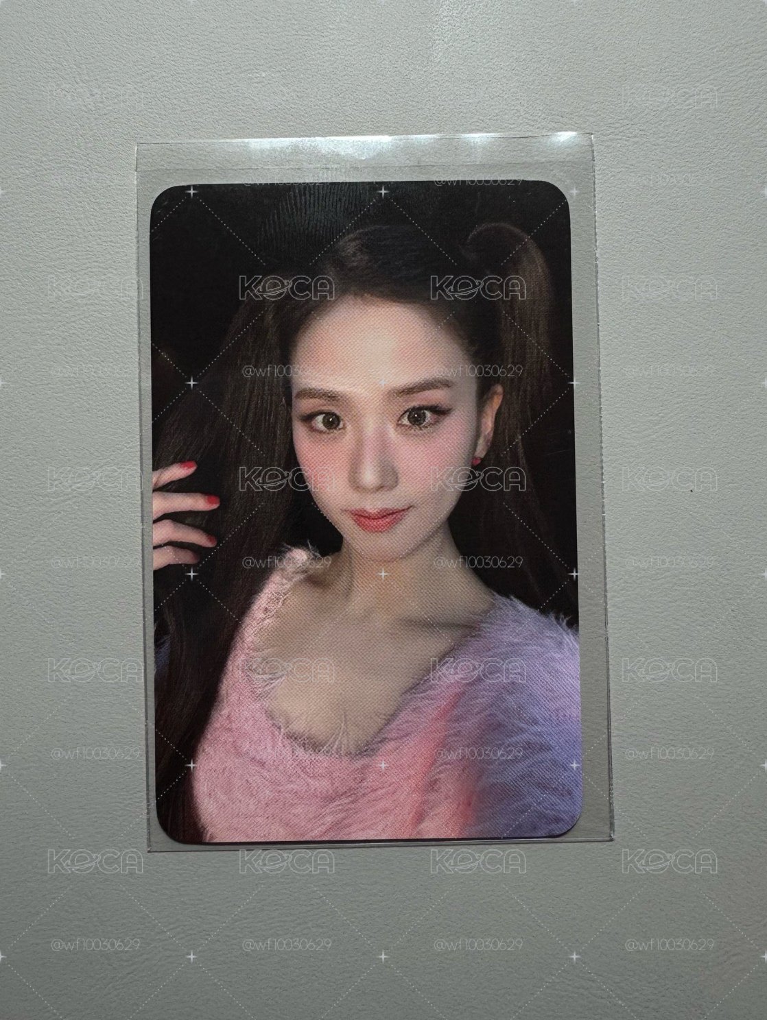 BLACKPINK JISOO 特典卡