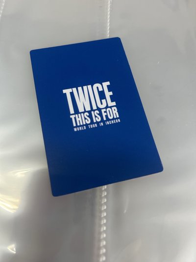 定延 twice小卡