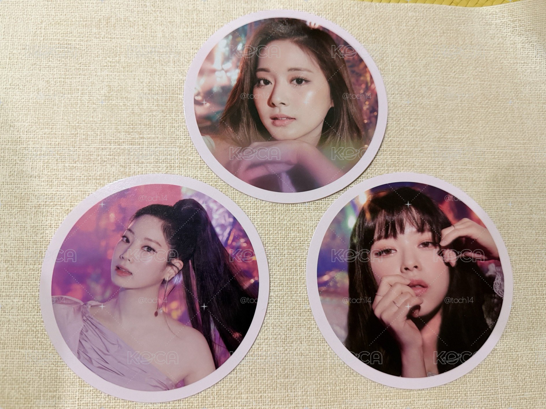 TWICE 《Taste of love》杯墊