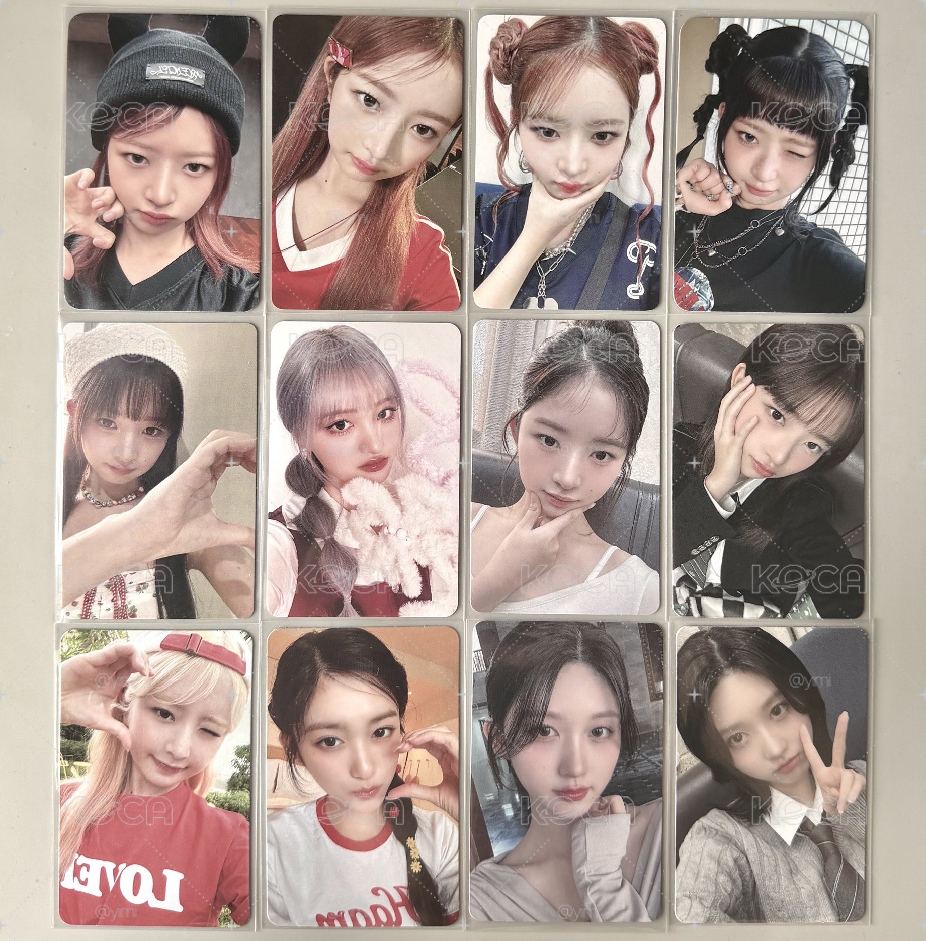 IVE特典、簽售、專卡🐹🌰🐿️🐯