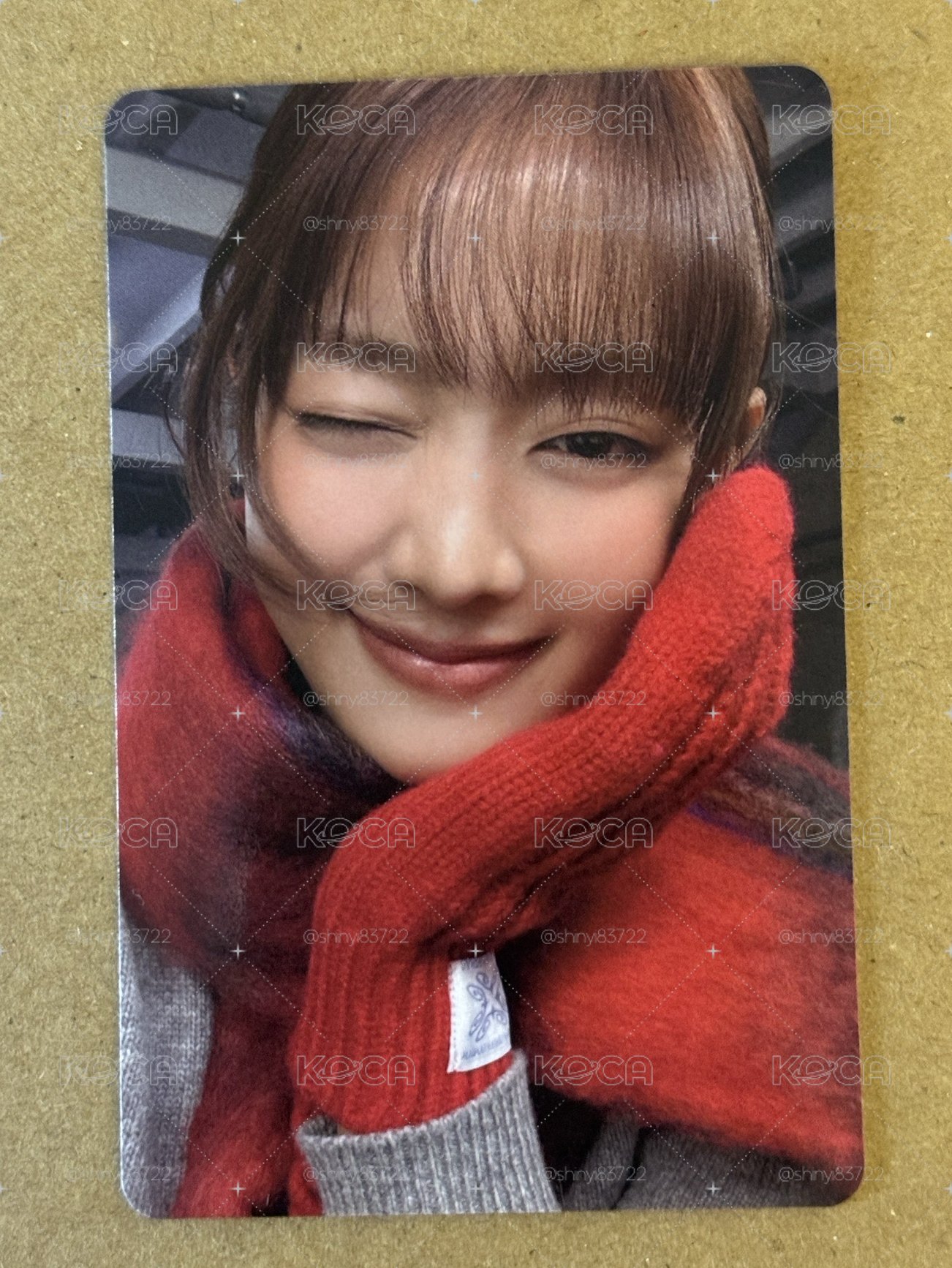 We are Kpop Nara 幸運卡 美網 holiday 妮