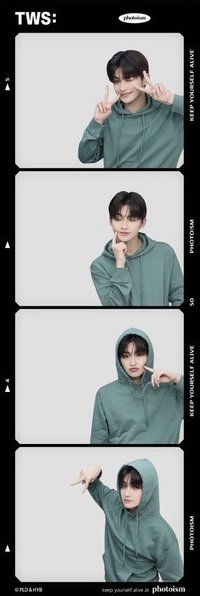 拍貼 photoism 私服ver. 人生四格卡 