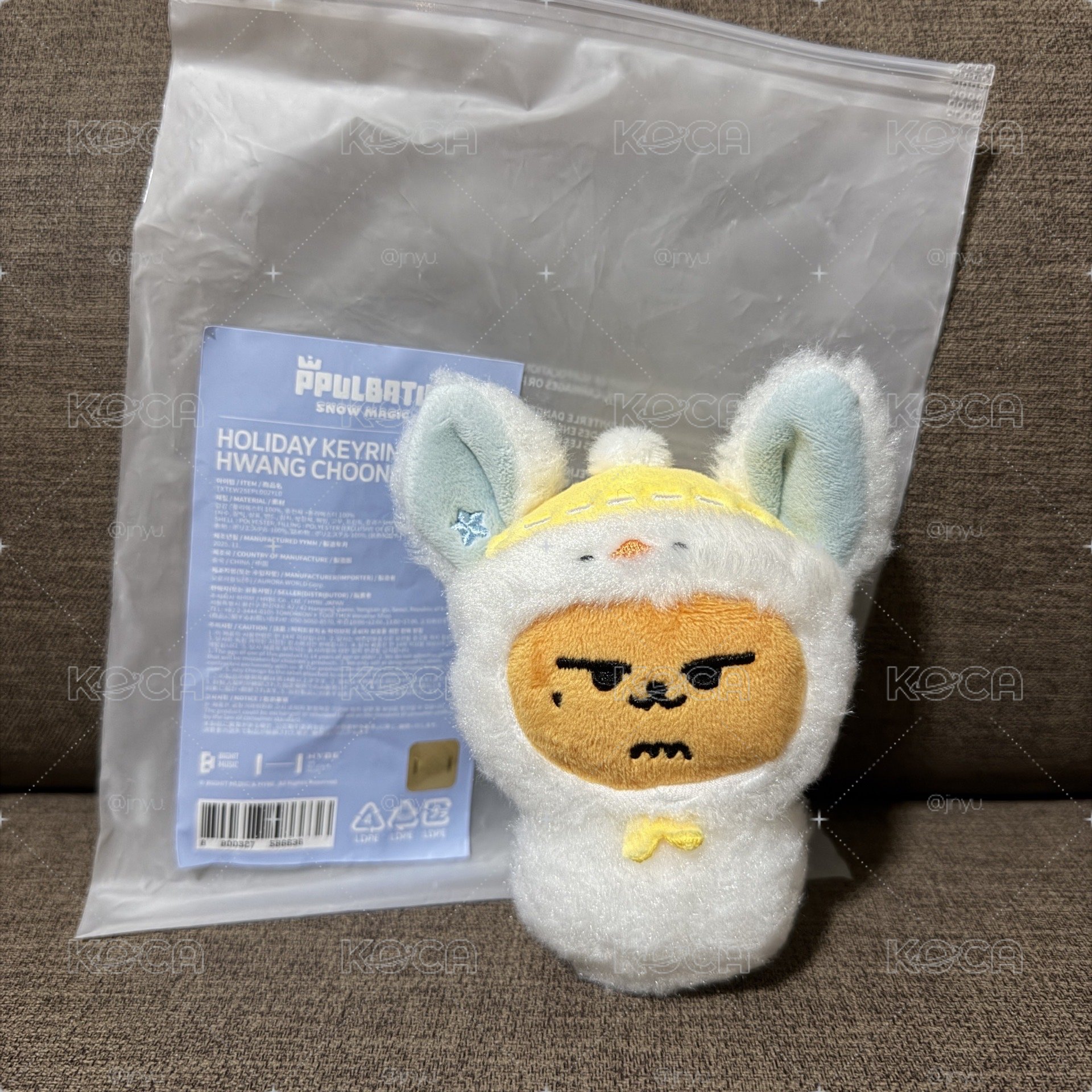 txt ppulbatu 黃春 hwang choon 雪人娃