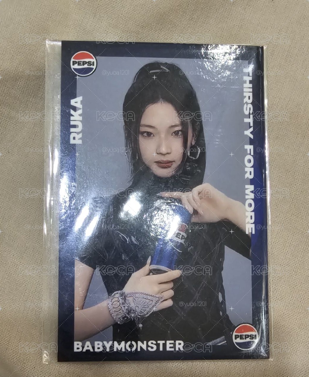 Babymonster  ruka 百事可樂卡