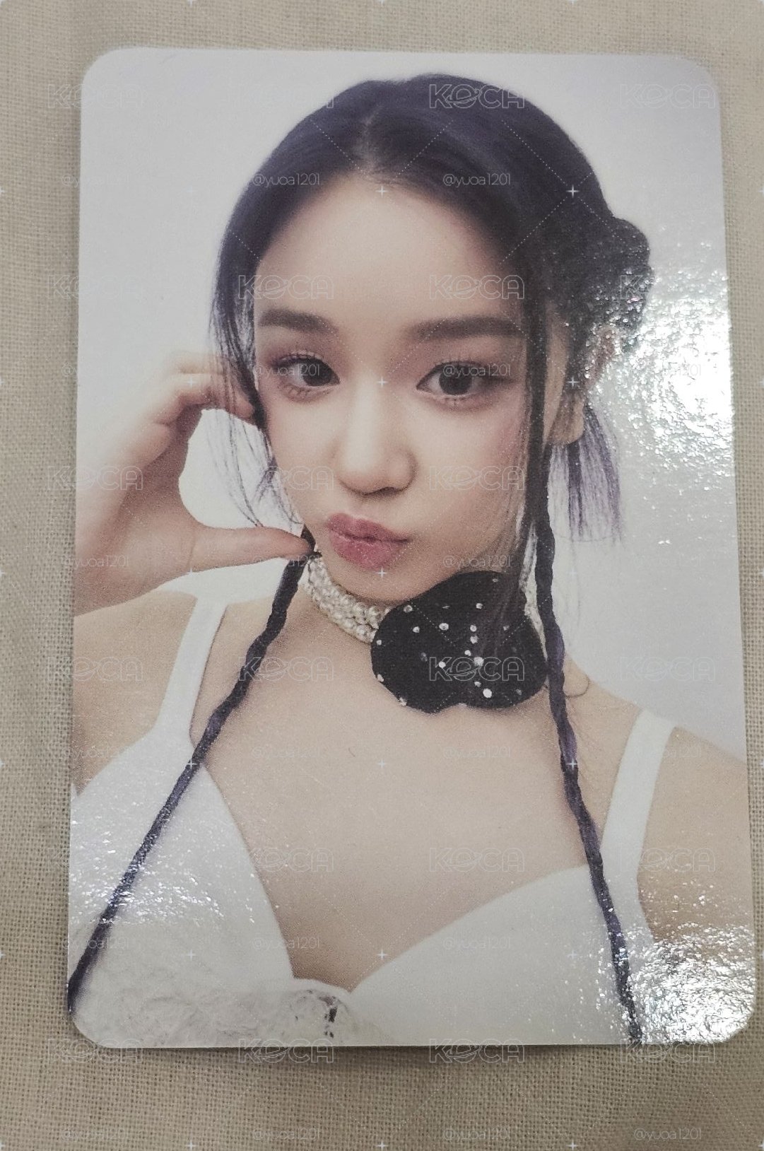 Babymonster wm 特典 比心塔