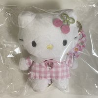 吊娃 櫻桃格紋系列kitty 