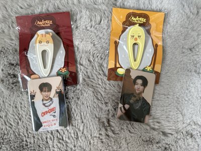 ANITEEZ IN TREASURE 上海限定髮夾（含卡）