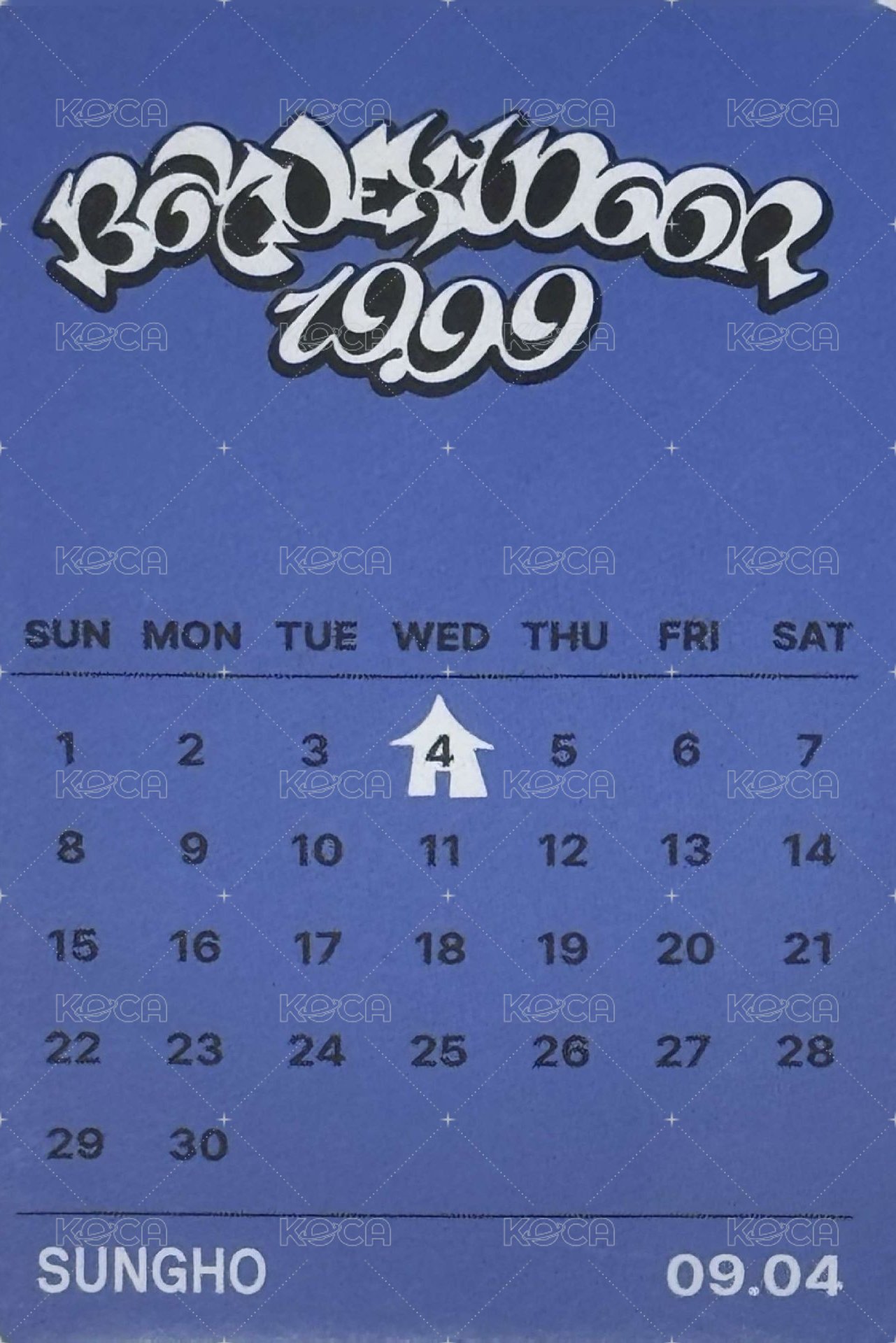 19.99 yes24 生日曆 特典卡  背面