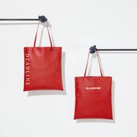 DEADLINE 皮革 手提包 紅色