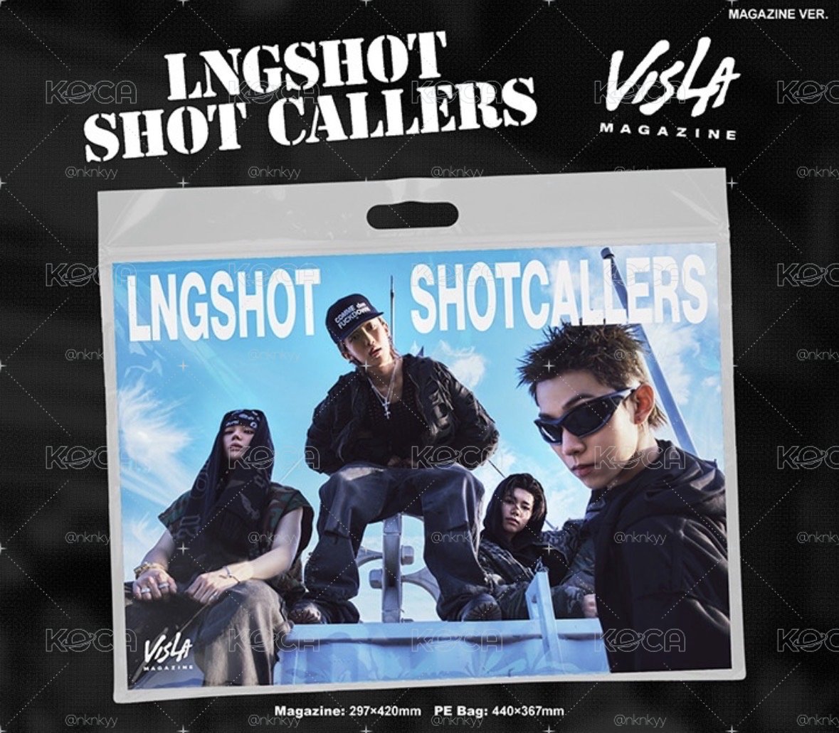 Lngshot 雜誌專空專 *無貼紙無小卡