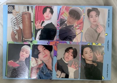 seventeen 豪雨小卡類 權順榮 李知勳 HOSHI WOOZI