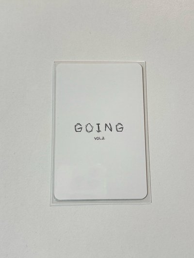 碩 GOING雜誌2.0 雜誌卡 GOING VOL2｜白ver.