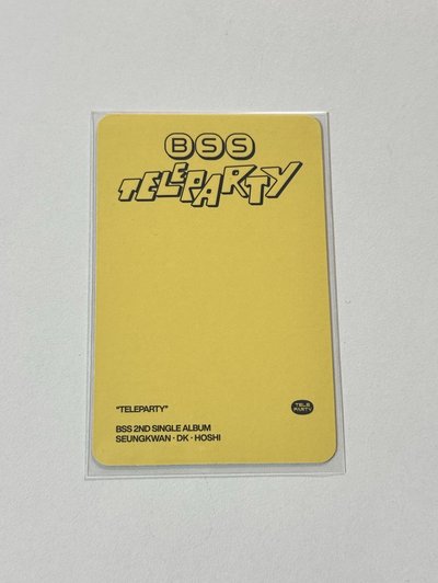 碩 ‘TELEPARTY’ 專輯卡 GA ver.