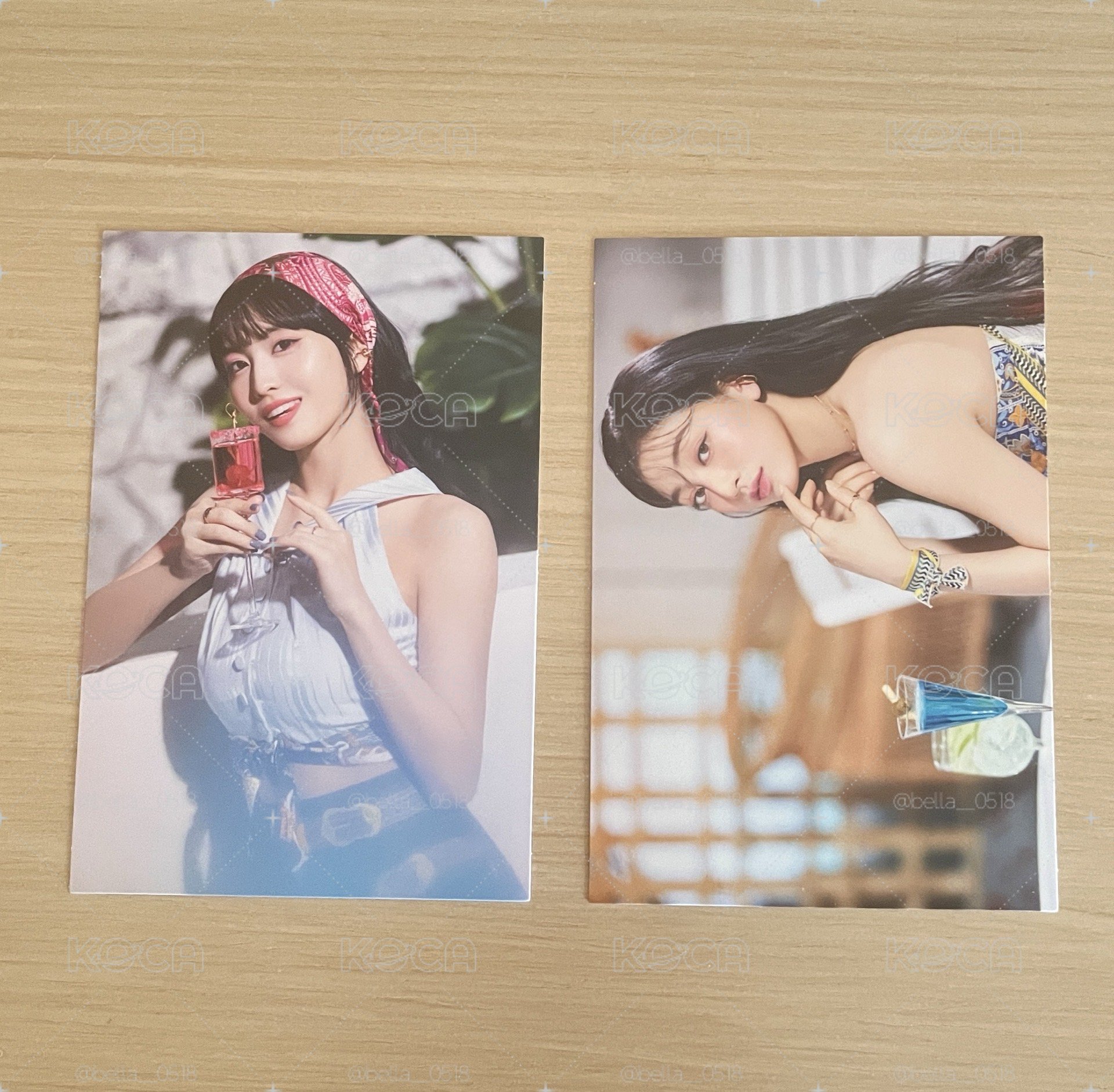 TWICE Momo 志效 Taste of Love 照片卡 品酒卡