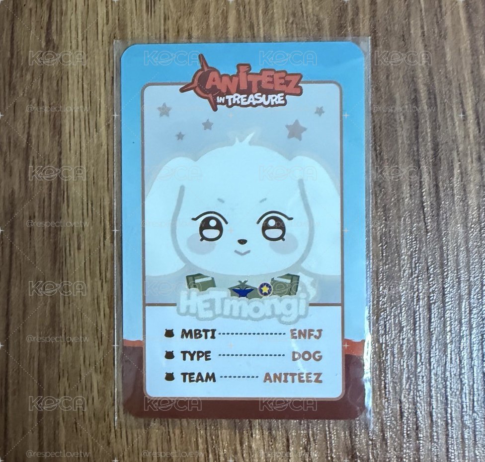 Aniteez In Treasure快閃隨機卡包卡 嘿夢伊