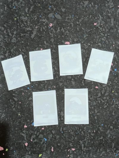 Seventeen x 藍色小精靈 貼紙