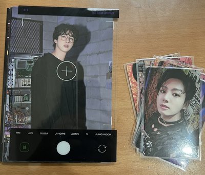 BTS 大卡名信片區