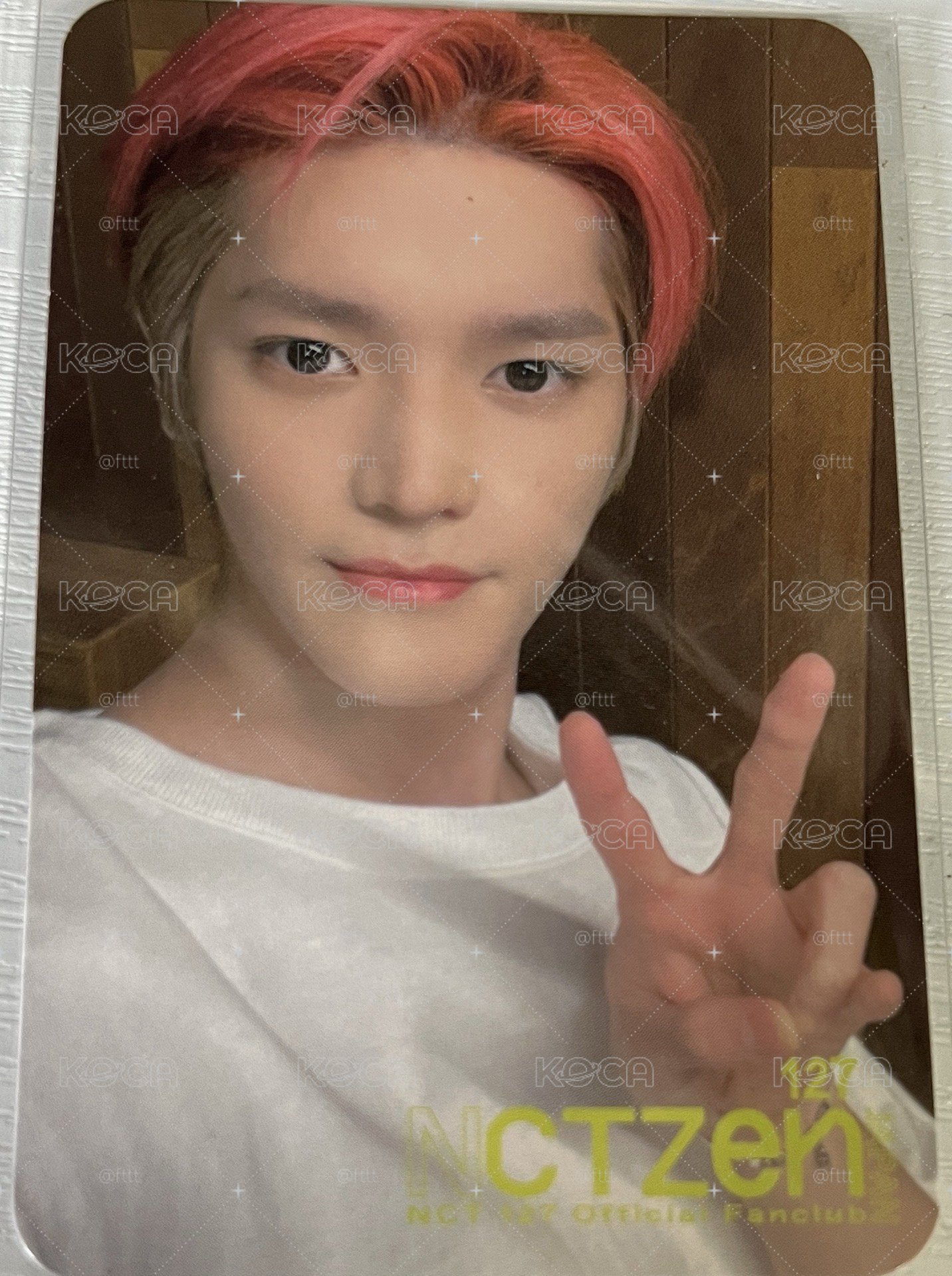 NCTZEN127 NCT127 日本會員小卡 泰容