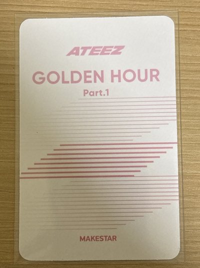 ATEEZ朴星化🐰「幸運卡」兩張🦋