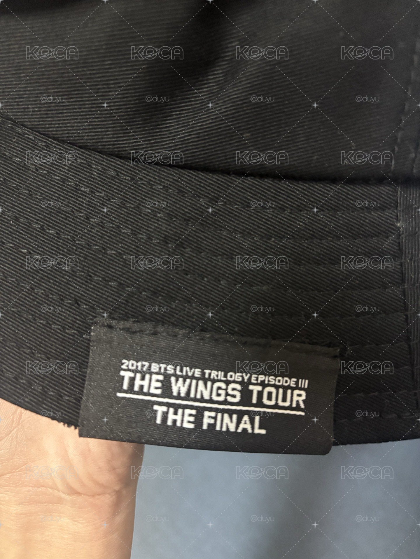 WINGS tour The final 漁夫帽